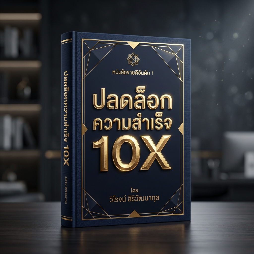 หนังสือ ปลดล็อกความสำเร็จ 10X Bookons